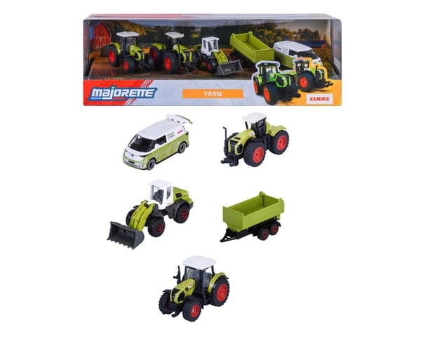 MAJORETTE FARM CLAAS 5-PACK 8503105002