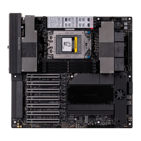 ASUS PRO WS WRX90E-SAGE SE Moderkort, Sockel sTR5, DDR5