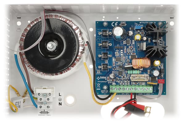 Pulsar bufferad transformator strömförsörjning 12V 3A AWZG2-12V3A-C