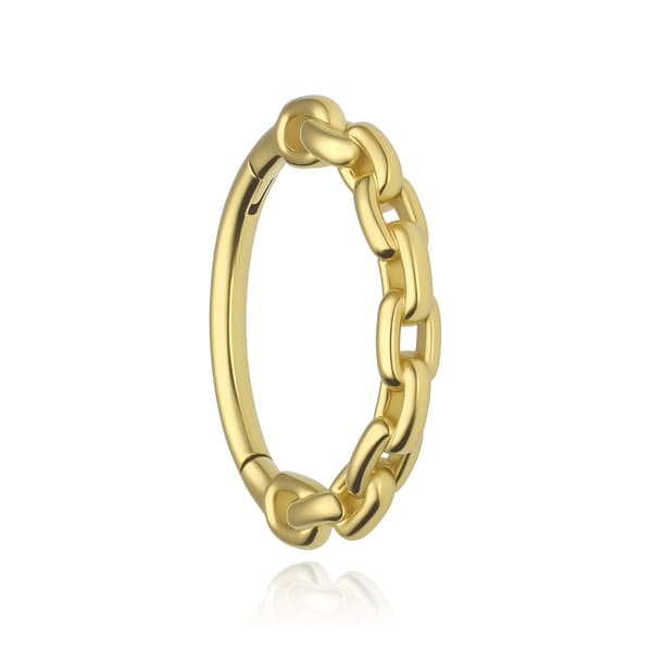 Kædeklikkerørering - guld - K-082 1.2/10
