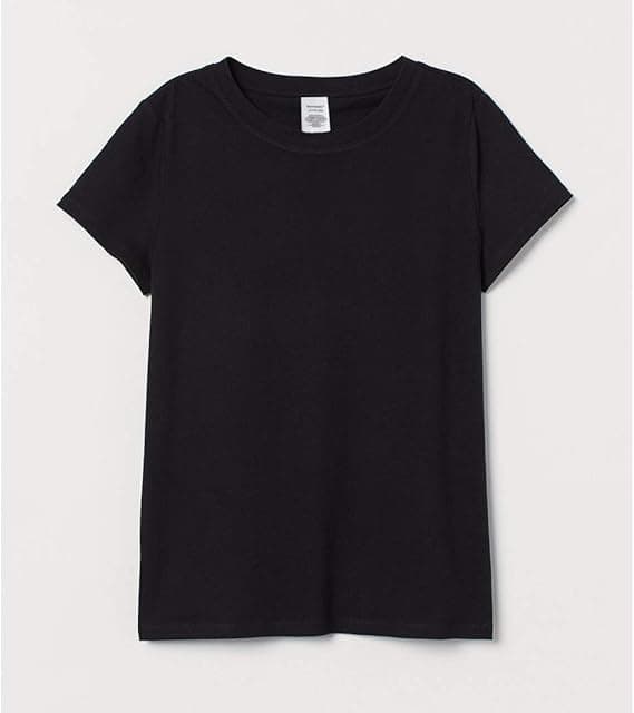 DAM T-SHIRT 2-PACK SVART BASIC GERMINATE R. S