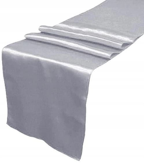 Slät satin, silver, 16 cm x 9 m, 1 st.