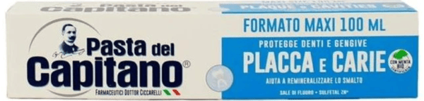 Pasta del Capitano Placca e Carie tandkräm 100 ml
