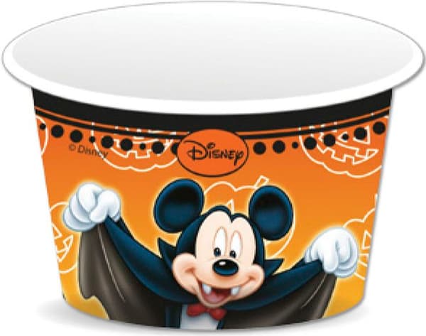 Mikki Halloween -jäätelökupit, 200 ml, 8 kpl.