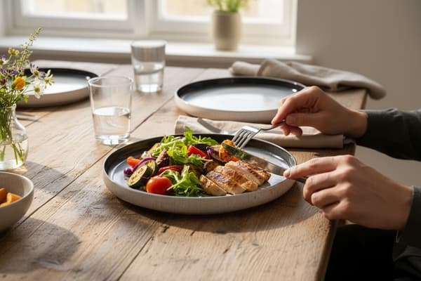 LUNA LINE KERAMISK TALLERKEN 30 CM RUND STOR TIL SERVERING