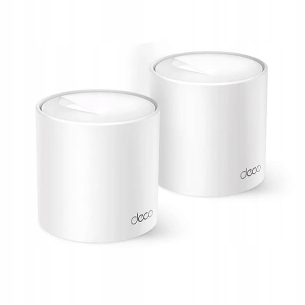 TP-LINK Deco X10 2-pack mesh-system, Wi-Fi 6, 1500 Mbps hastighet