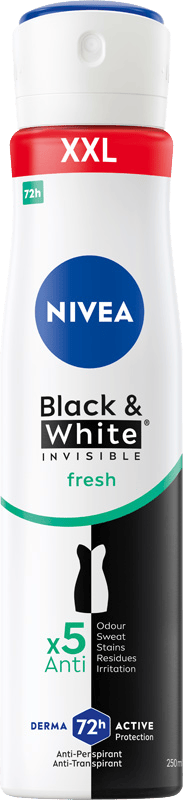 NIVEA Black & White Fresh antiperspirant spray 250 ml
