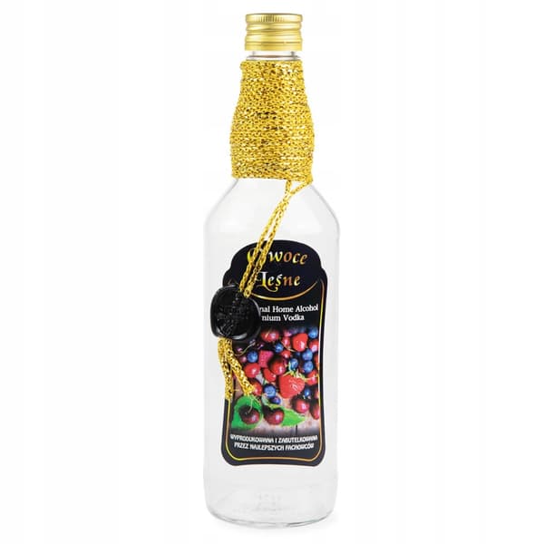 Koristeltu pullo monopol 500 ml metsämarjat