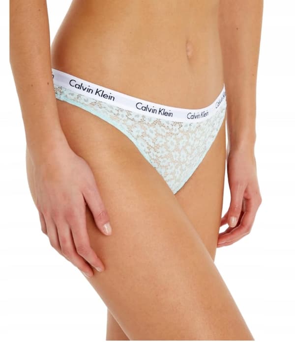 Calvin Klein damtrosor i spets gröna S