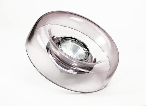 ARMATURSET - INFÄLLD - RÖKT GLAS - GU10