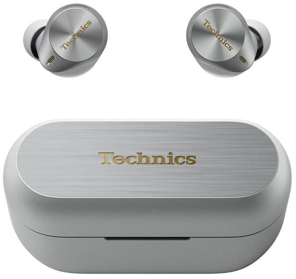 TECHNICS EAH-AZ80-ES Sølvfarvede Trådløse Hovedtelefoner
