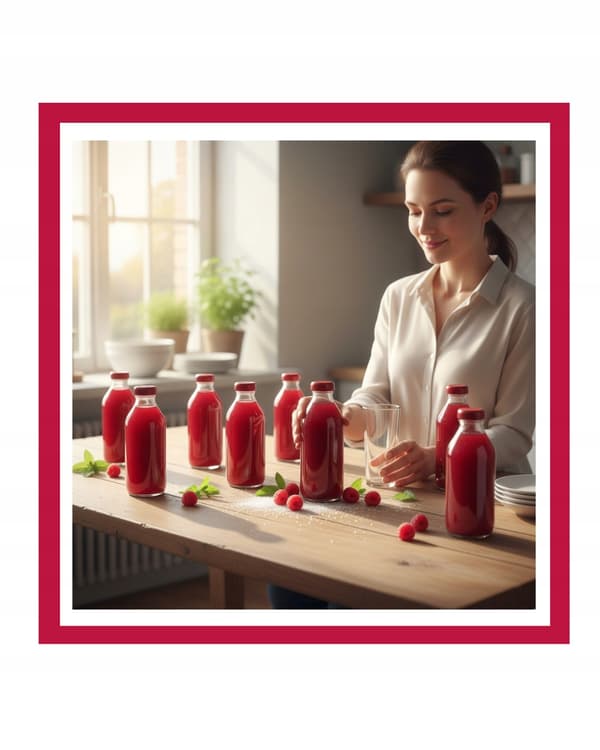 10x Juiceflaskor SOCZEK Sirap 330ml Flaska Glasbehållare För Kök