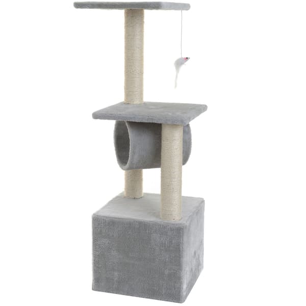 Klösträd för katt, hus, säng, dubbel 92 cm