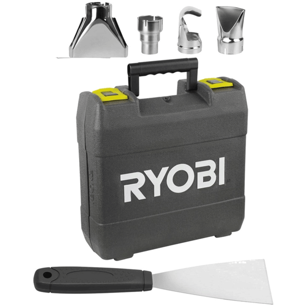 RYOBI varmepistol med LCD-display
