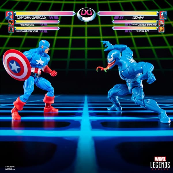 Marvel Legends - Captain America vs. Venom 15cm