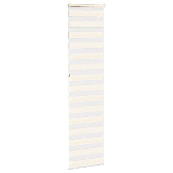 vidaXL Zebrarullgardin, 55x230 cm, Tygbredd 50,9 cm, Polyester
