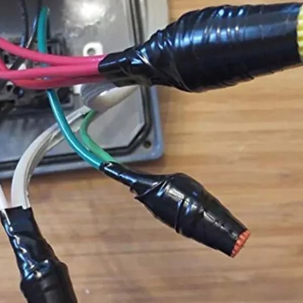 ISOLERINGSTAPE PVC ISOLERING SORT STÆRK VANDTÆT HOLDBAR 18M