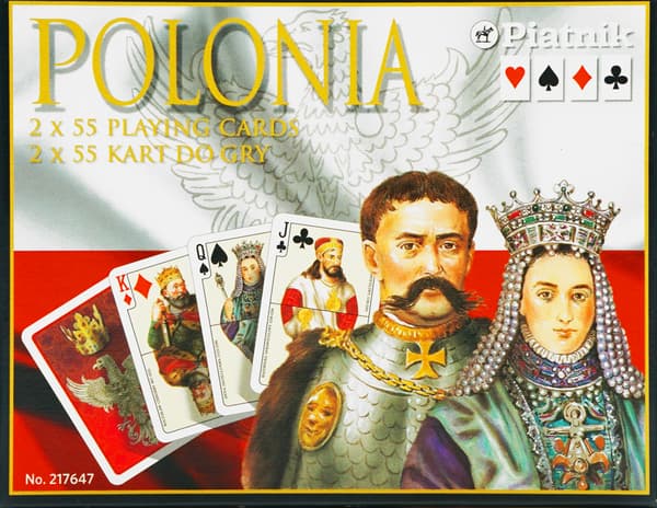 PIATNIK LUX POLONIA spillekort
