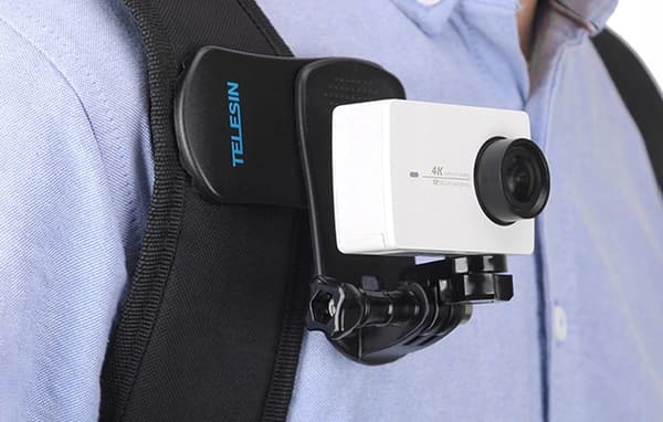 TELESIN GP-JFM-003 Ryggsäcksfäste 360 grader