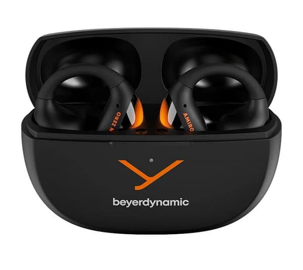 BEYERDYNAMIC Amiron Zero Open trådlösa hörlurar svarta och orange