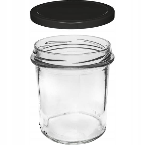 Krukker til marmelade med låg 6 stk 346 ml