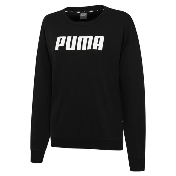 Puma ESSL CREW dame sweatshirt sort 84719901 r S