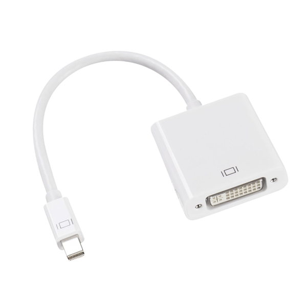 Adapter mini DisplayPort til DVI MacBook HQ konverter kabel