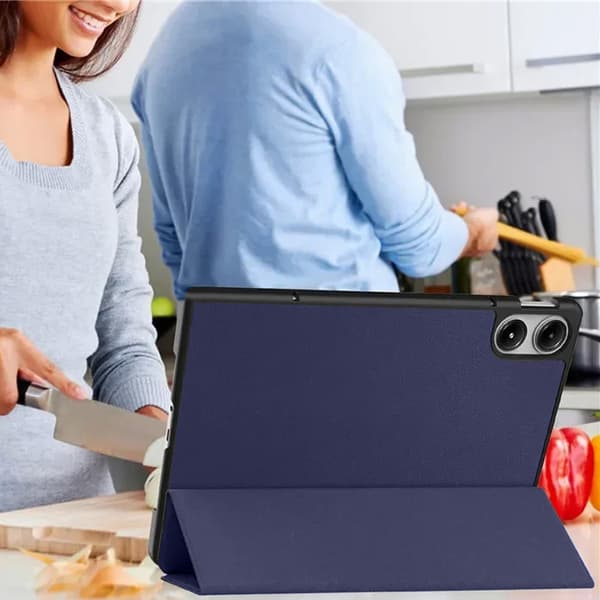 Smart cover med dvalefunktion til Redmi Pad Pro 12.1" 2024 (sort)
