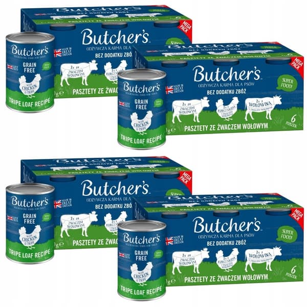 Butcher's Original Megapack våtfoder för hundar 24x400g