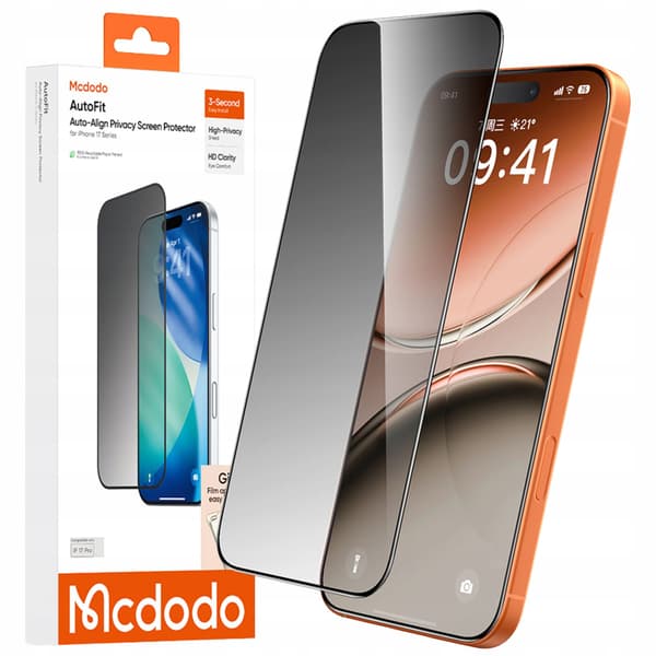 MCDODO KARKAISTU LASISUOJA APPLE IPHONE 17 PRO:LLE