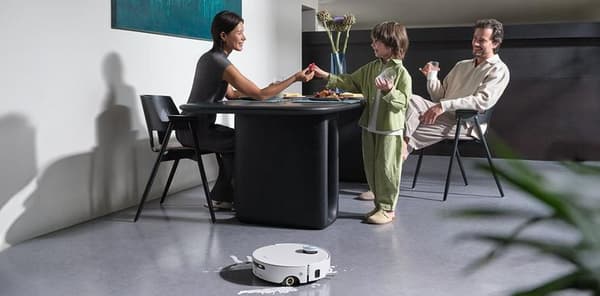 Dreame Aqua10 Ultra Roller Complete robotdammsugare och mopp vit