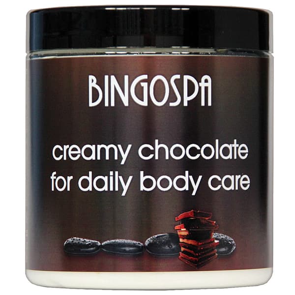 Krämig choklad för daglig kroppsvård BINGOSPA