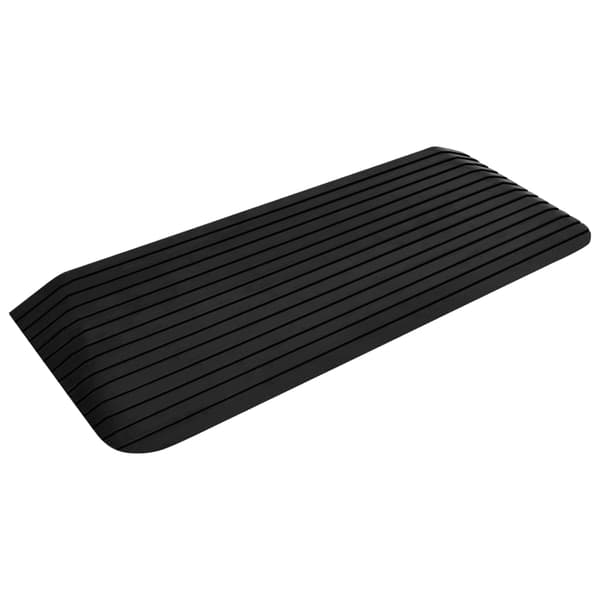 vidaXL Tröskelramper, 2 st, 110x41x5 cm, gummi