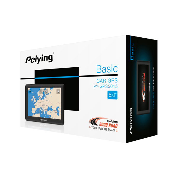 Peiying Basic PY-GPS5015 paikannin ja kartta