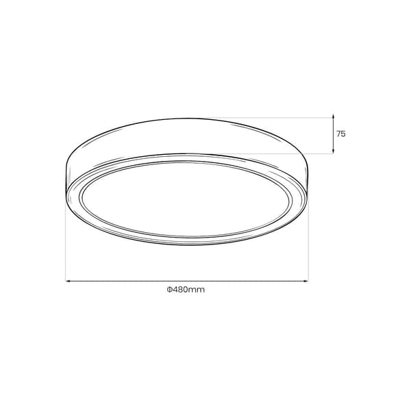 LAGO LED-katto - MILAGRO ML1841