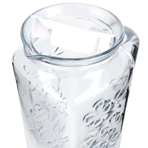 Glaskanna med lock 1,2 l
