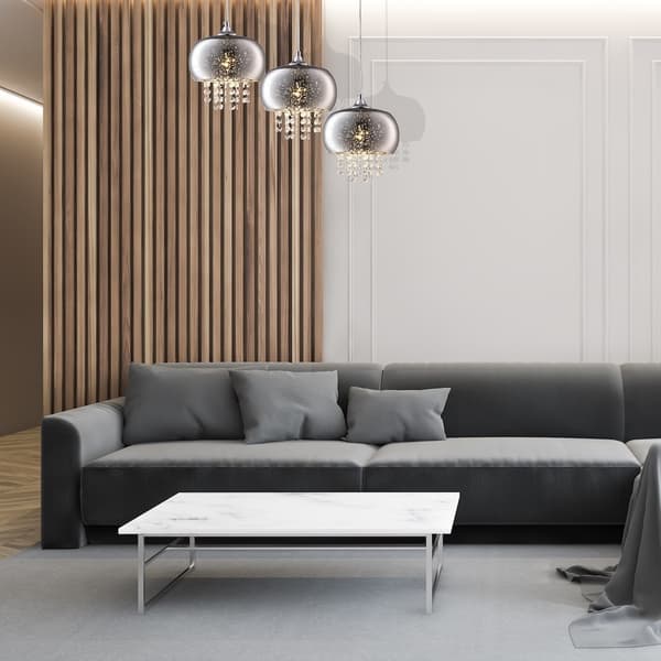 HÆNGELAMPE STARLIGHT 1 E14 KROM MILAGRO ML3787