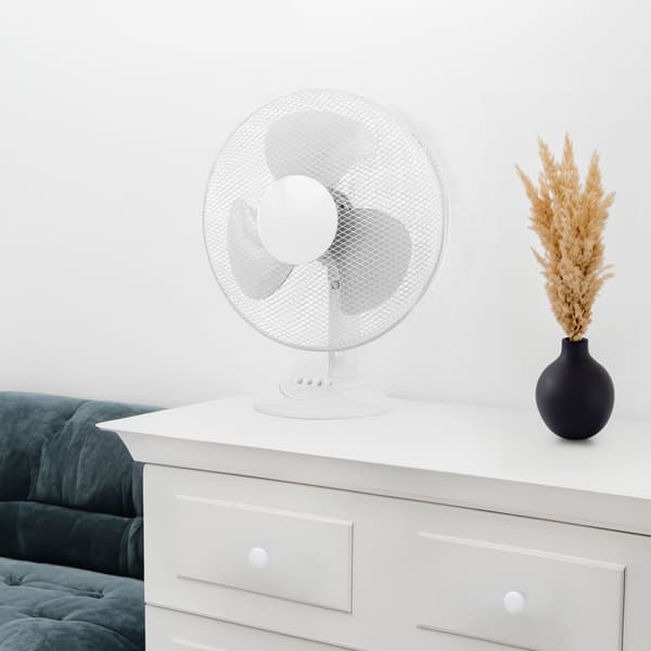FRIO pöytätuuletin valkoinen