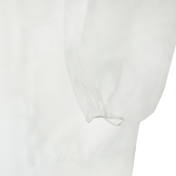 Engångsförkläde vitt L med kardborreband (22g non-woven) 1 st.