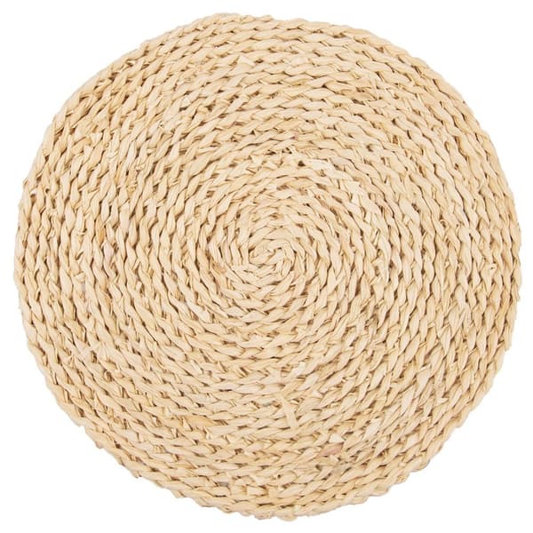 Luonnon pyöreä pöytämatto 35 cm