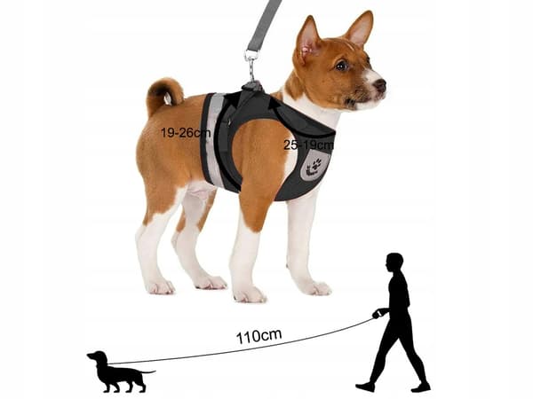 SELE MED LINE 120CM XS SORT (150) GAB_A