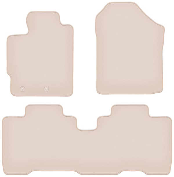 måtter PREMIUM beige til Toyota Verso-S minivan 2010-2015