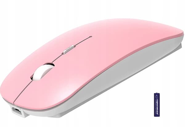 Trådlös tyst Bluetooth-mus för surfplatta