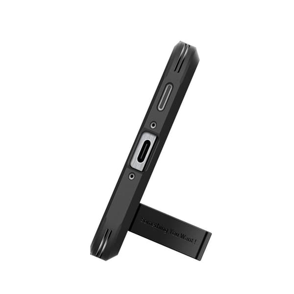 Spigen Tough Armor - Etui til Samsung Galaxy A56 5G (Sort)