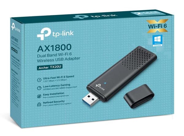 TP-Link Archer TX20U Wi-Fi 6 AX1800