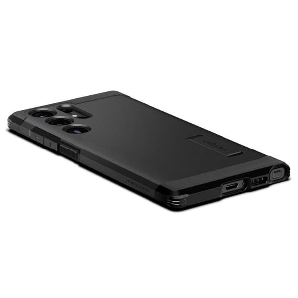 Spigen Tough Armor - Etui til Samsung Galaxy S23 Ultra (Sort)