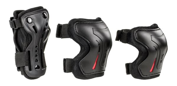 SFR Essentials Kolmoissuojasetti | Musta L