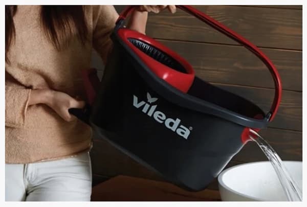 VILEDA Easy Wring&Clean TURBO roterende moppesæt 1 stk.