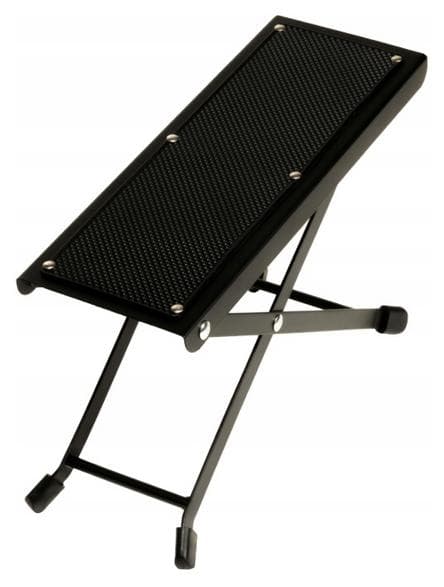 MUSIC MATE MM-AG60 Strings Stepgitarrfotstöd Svart