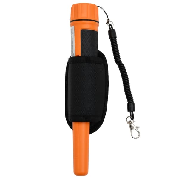 vidaXL Precisionsmetalldetektor med pinpointer, orange
